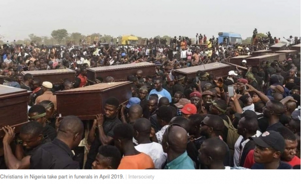 3400 Nigerian Christians killed