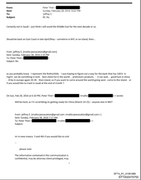 Epstein confirms mossad terrorism ties with rothcholds
