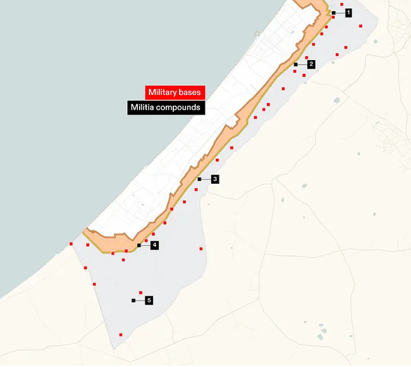 Israel expanding Gazan militia compounds