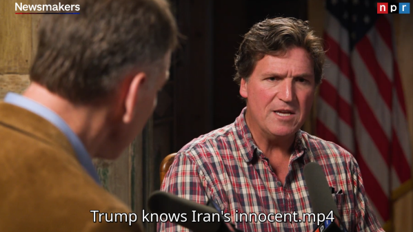 Trump knows Iran's innocent